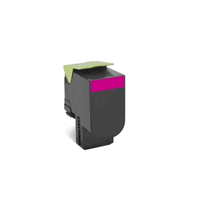 Cartouche toner originale Lexmark magenta, 2000 pages