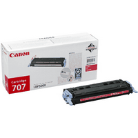 Cartouche toner original Canon 707 magenta, 2000 pages