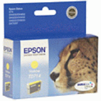 Cartouche d`encre original Epson Stylus D 78 jaune, 5.5 ml