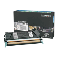 Cartouche toner original Lexmark noire, 4000 pages