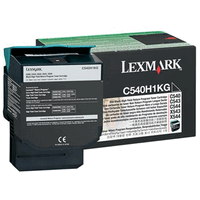 Cartouche toner original Lexmark noire, 2500 pages