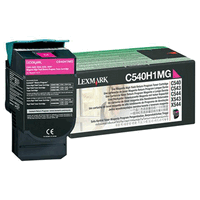 Original Lexmark Toner Cartridge magenta, 2000 Seiten