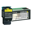 Cartouche toner original Lexmark jaune, 2000 pages