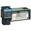 Cartouche toner originale Lexmark cyan, 4000 pages