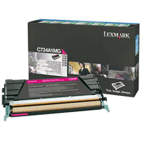 Cartouche toner original Lexmark magenta, 6000 pages