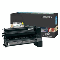 Original Lexmark Toner Cartridge yellow, 15000 Seiten
