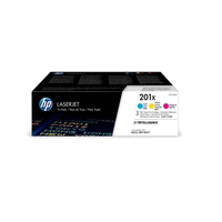 HP CF253XM toner pack a trois original no. 201X, 3x 2300 pages