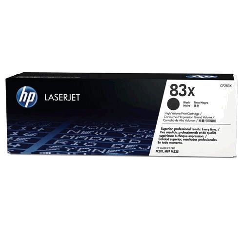 HP CF283X originale Tonerkassette 83X schwarz, 2200 Seiten