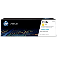 HP CF542X cartouche toner originale no 203X jaune, 2500 pages