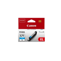 Cartouche d`encre originale Canon CLI-571 XL cyan, 10.8ml.