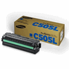 Samsung CLT-C505L Tonerkassette cyan, 3500 Seiten