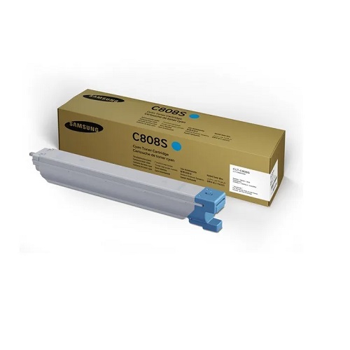 Original Samsung CLT-C808S Toner Cartridge SS560A cyan, 20000 Seiten