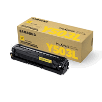 Cartouche toner original Samsung CLT-Y503L jaune, 5000 pages