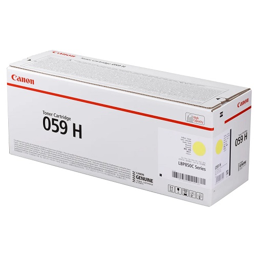 Canon 3624C001 toner original CRG059H jaune, 13500 pages