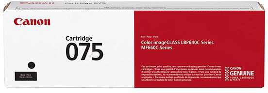 CANON Toner-Modul 075 schwarz 6365C002 � 1�400 Seiten
