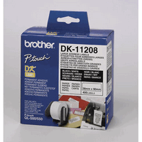 Original Brother PTouch DK-11208 Etiquettes pour adresses 38x90mm, 400pcs./Rouleau