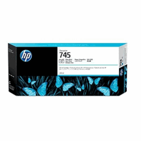 HP F9K04A cartouche d`encre originale no.745 photo noire, 300ml