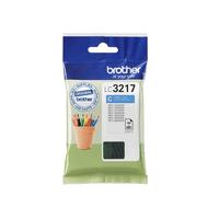 Brother LC-3217C cartouche d`encre originale cyan, 7.2ml, 550 pages