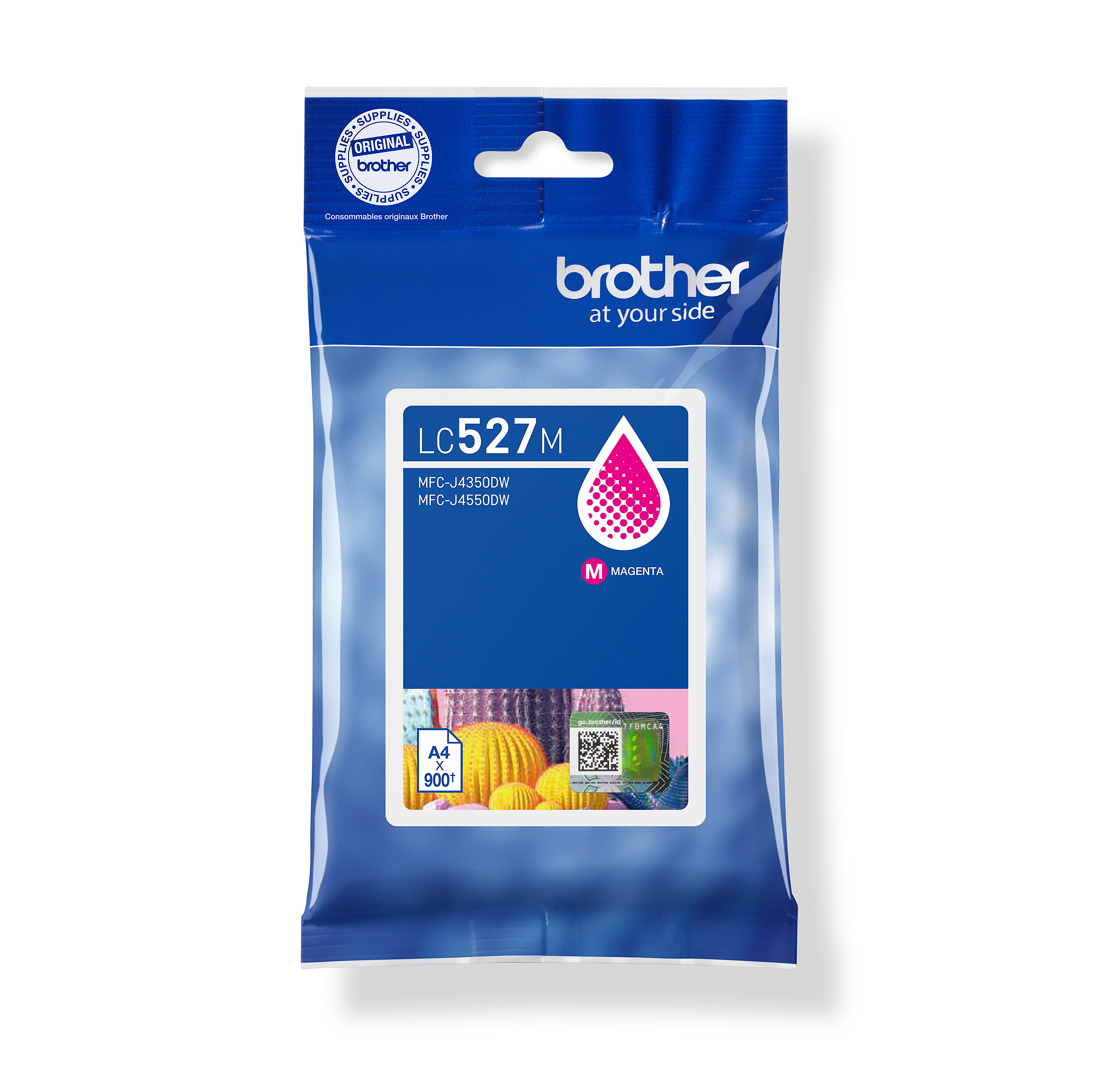 BROTHER Original Tintenpatrone LC-527M magenta 900 Seiten