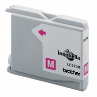 Original Brother LC-970M Tintenpatrone magenta, 300 Seiten