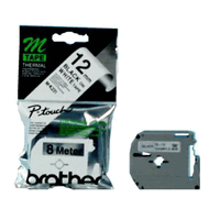 MK-231SBZ, PTOUCH bande,non-lamine noir/blanc, 12mm/4m