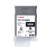 Canon PFI-101MB cartouche d`encre originale matte noire, 130 ml.