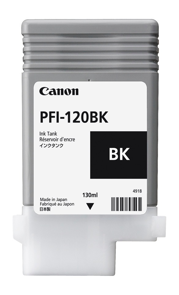 Canon PFI-120BK Schwarz Original 130 ml