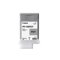Canon PFI106PGY cartouche d`encre originale photo grise, 130 ml.