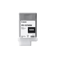 Canon PFI107MBK cartouche d`encre originale noire matte, 130ml