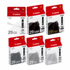 Original Canon Multipack MBK, PBK, DGY, GY, LGY, CO 6x36ml