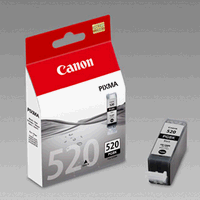 Cartouche d`encre original Canon PGI-520BK noire, 19 ml.