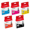 Original Canon Multipack MBK, C, M, Y, R, 5x14ml