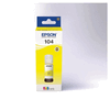 Epson T00P440 originale Tintenpatrone Nr.104 yellow, 70ml, 7500 Seiten