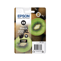 Epson T02H140 cartouche d`encre original no 202XL photo noir, 7.9 ml, 800 pages