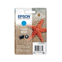 Epson T03U24010 cartouche d`encre originale no. 603 cyan, 2.4 ml,130 pages