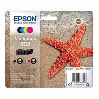 Epson T03U64010 multipack d`encre original no. 603 BKCMY, 1x 3.4ml, 3x 2.4 ml