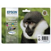 Bundle d`encre original Epson T0895 Bk,C,M,Y 4 cartouches d`encre