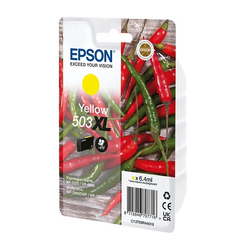 Epson T09R44010 cartouche d`encre originale no 503XL jaune, 6.4ml, 470 pages