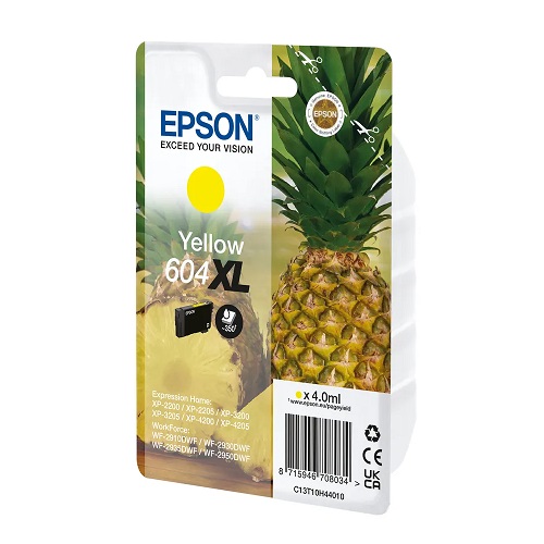 Cartouche d`encre originale Epson T10H44010 XL jaune, 4 ml, 350 pages