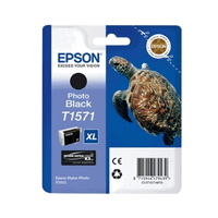 Original Epson Tintenpatrone photo schwarz, 26 ml.