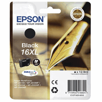 Cartouche d`encre original Epson XL noire, 12.9 ml, 500 pages