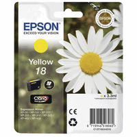 Cartouche d`encre original Epson jaune, 3.3 ml, 180 pages