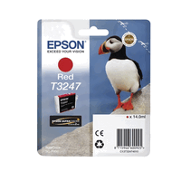 Original Epson Tintenpatrone C13T324740 red, 14ml