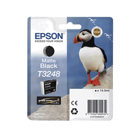 Original Epson Tintenpatrone C13T324840 matte black, 14ml
