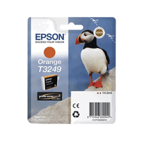 Original Epson Tintenpatrone C13T324940 orange, 14ml