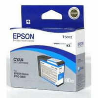 Cartouche d`encre original Epson cyan, 80 ml.