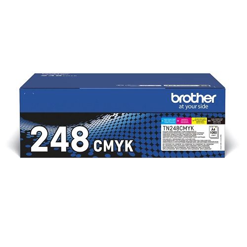 Brother TN-248VAL set de cartouches toner originales CMYK, 1000 pages