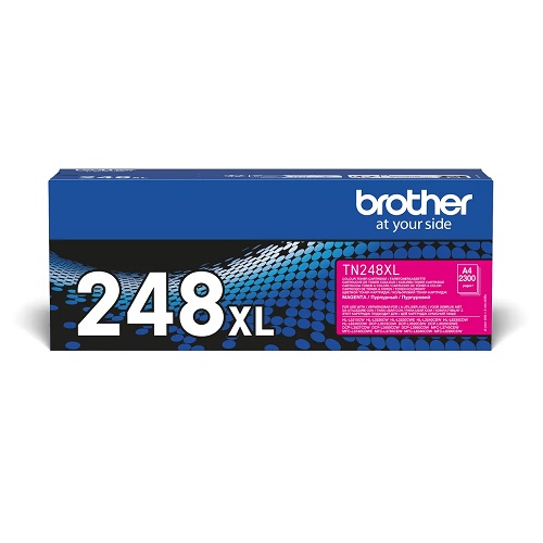 Brother TN-248XLM cartouche toner originale XL magenta, 2300 pages