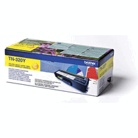 Original Brother Toner Cartridge yellow, 1500 Seiten