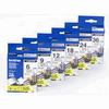 TZ-535, PTOUCH bande, lamine blanc/bleu, 12 mm